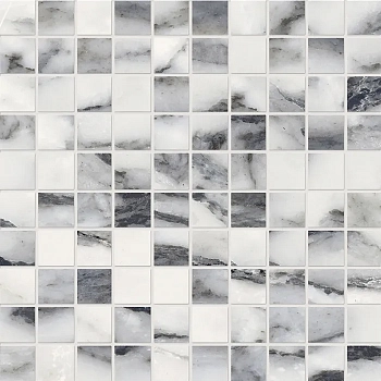 Provenza Unique Marble Mosaico Bianco Siena Lappato 30x30 / Провенца Унике Марбл Мосаико Бьянко Сиена Лаппато 30x30 